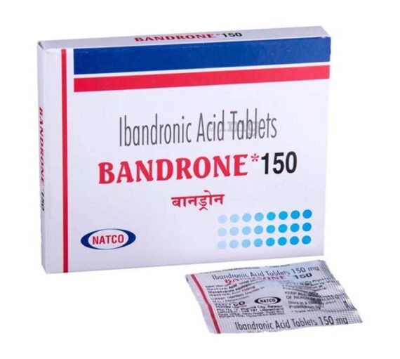 Bandrone Ibandronate 150 mg Tablets