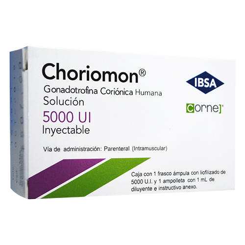 CHORIOMON 5000IU HCG ibsa