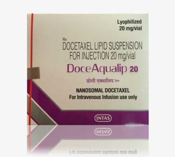 DoceAqualip Docetaxel Anhydrous 20 Mg Injection 1