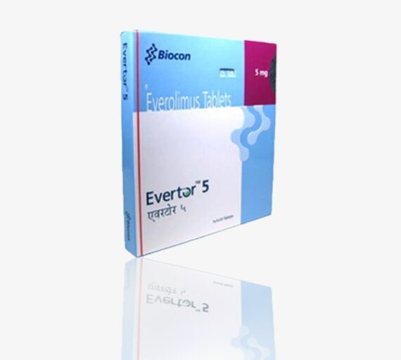 Evertor Everolimus 5 Mg Tablets 1