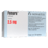 FEMARA 2.5MG novartis
