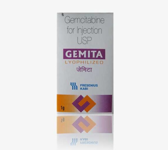 Gemita Gemcitabine 1gm 1000 Mg Injection 1