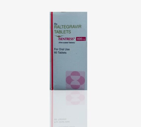 Isentress Raltegravir 400 mg Tablets 60S