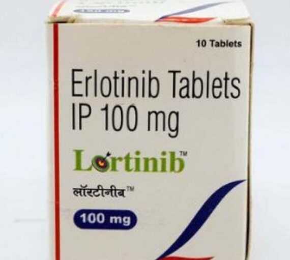Lortinib Erlotinib 100 mg Tablet 10’S