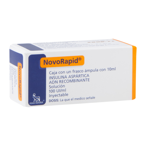 NOVORAPID 100IU VIAL
