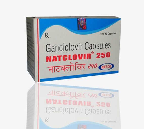 Natclovir Ganciclovir 250 mg Capsules