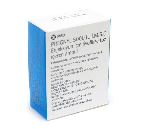 PREGNYL 5000IU HCG organon