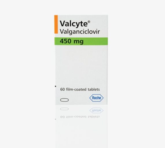 Valcyte Valganciclovir 450 mg Tablet 60S