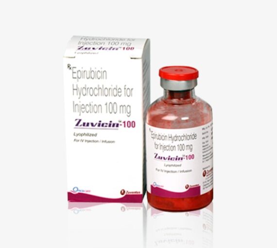 Zuvicin Epirubicin 100 Mg Injection 1