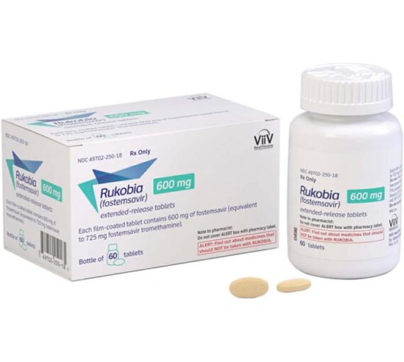 Rukobia fostemsavir