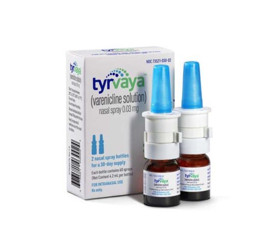 Tyrvaya varenicline solution